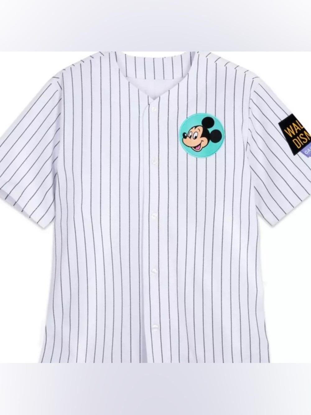 Disney Parks Mickey & Friends Baseball Jersey Button Front XXL